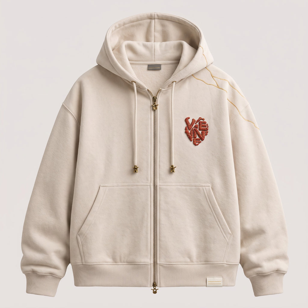 Série Anatomie ( Zip Hoodie )